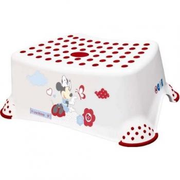 Taburete con Peldaño antideslizante para niños MINNIE de OKT, color: blanco