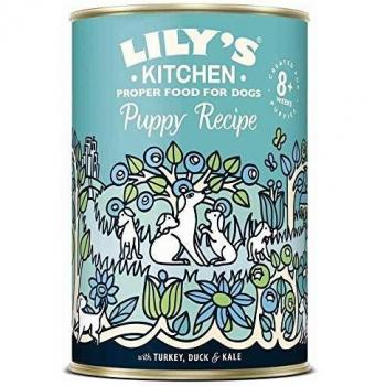 Lily's Kitchen Comida húmeda para cachorros de pavo y pato 400 g