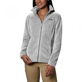 Forro Polar Columbia Benton Springs Gris Mujer Full Zip M