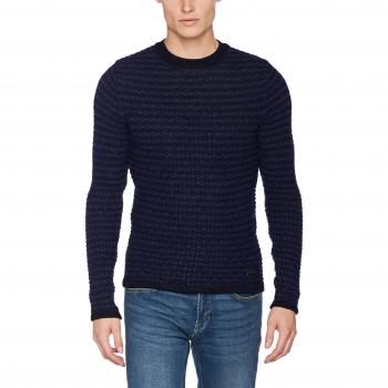 ONLY & SONS Onsdoc Crew Neck Knit Noos, Suéter para Hombre, Azul