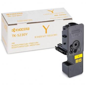 Cartucho de Tóner Kyocera TK-5230Y Amarillo