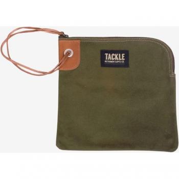 Forest Green Zippered Tackle Accessory Bag