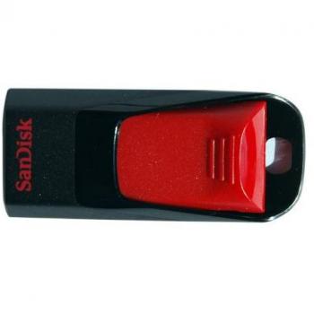 SanDisk SDCZ51-032G-B35 32 GB Cruzer Edge USB 2.0 Flash Drive - Red/Black