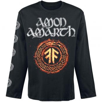 Amon Amarth The Pursuit of Vikings Camisa Manga Larga Negro L