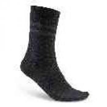 CRAFT pattern calcetines de Running Unisex, color noir/Gravel, tamaño XL