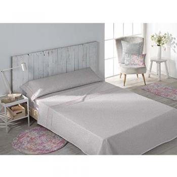 DHestia Juego Sábanas, Rosa, Cama 105 / 105x200