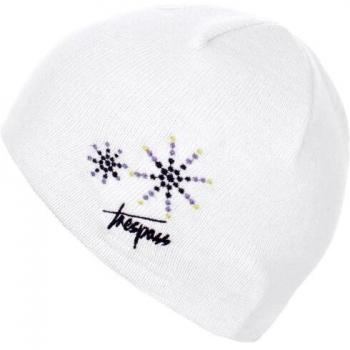 Trespass Sparkle - Sombrero, Color Blanco, Talla UK: Age 5-7