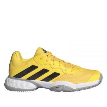 Zapatillas de tenis Adidas Barricade K Ig1728 Junior, características: diseño para pista dura, suela duradera, soporte lateral, comodidad y ajuste específico para jóvenes