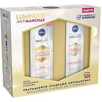 NIVEA Cellular LUMINOUS 630 Pack Antimanchas Tratamiento Avanzado, set de regalo con sérum facial