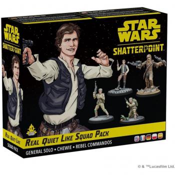 Juego de mesa Star Wars: Shatterpoint - Real Quiet Like Squad Pack, edad recomendada 14 años