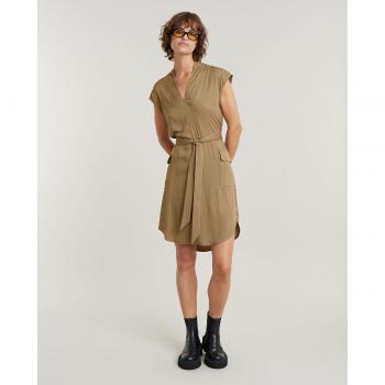 Vestido Sahariano de corte recto para mujer de G-Star Raw