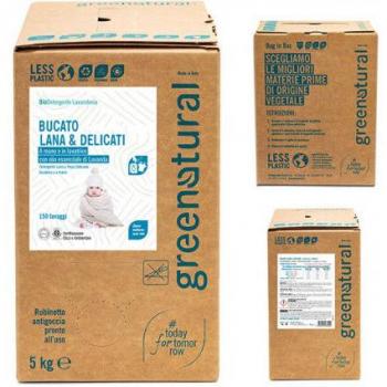 Detergente ecológico para ropa de lana y delicados 5kg - Greenatural Bag in Box