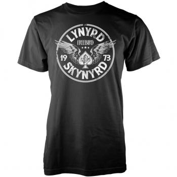 Lynyrd Skynyrd Freebird '73 Wings Metal T-Shirt for Men - Plastic Head XXL
