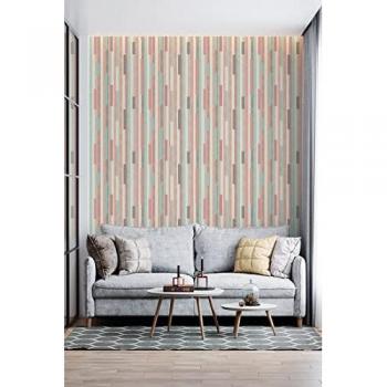 Papel Pintado Chevron - Rollo 55 x 300 cm