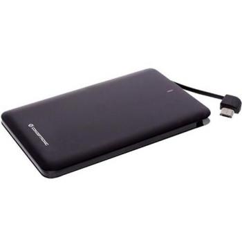 Kit 5 Unidades Powerbank Conceptronic 4.000mAh Dual Conector MicroUSB/iPhone Color Negro