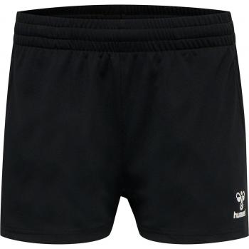 Pantalones Cortos Hummel Referee Chevron para Mujer - Talla XS, diseño chevron, tejido ligero y transpirable, ideal para actividades deportivas