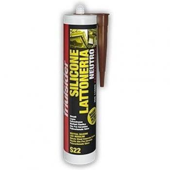 FRIULSIDER s2212 silicona lattoneria neutro blanco gris RAL9002 Tubo 310 ml carpintería Metal chapa fija vidrio cerámica azulejos aluminio Resine sintéticas ladrillo yeso madera