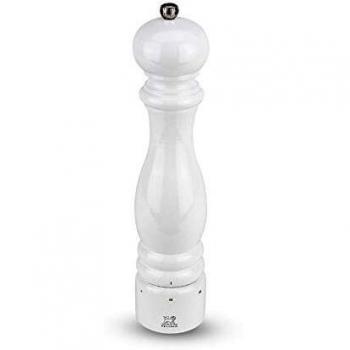 Peugeot Paris 30cm White Gloss Manual Pepper Mill with U-Select Adjustment