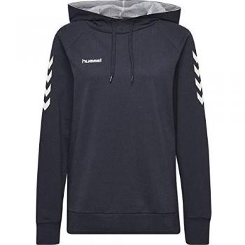 Hummel Sudadera con Capucha hmlGO Cotton para Mujer, Color Marino, Talla S