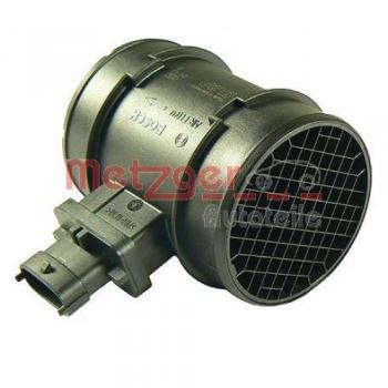 Medidor de masa de aire METZGER 0890256 - Sensor de flujo de aire masivo, referencia OE