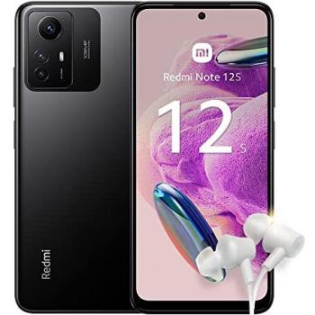 Smartphone Xiaomi Redmi Note 12S 4G Dual SIM 8GB RAM 256GB Pantalla AMOLED 6.43 Negro Onyx