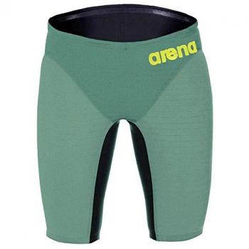 Arena Powerskin Carbon Air Jammer Bañador, Hombre, Verde/Rojo