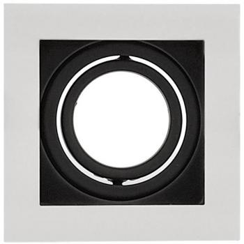 Foco empotrable LEDBOX MOFFI-N GU10 Basculante con iluminación interior LED