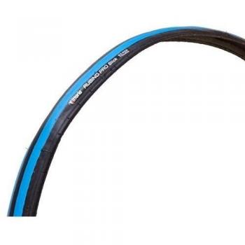 Vittoria Rubino Pro Slick - Cubierta para bicicletas, color negro / azul, talla UK: 215 g