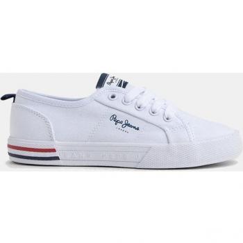 Zapatillas Brady Basic Pepe Jeans - Modelo clásico de niño en lona blanca
