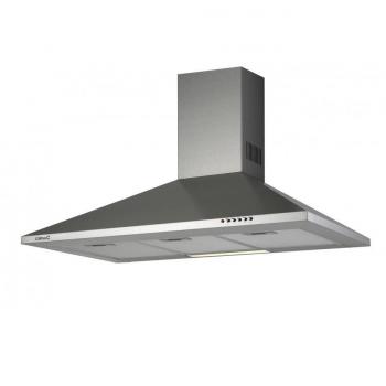 Campana Decorativa Cata V 900, Chimenea, Ancho 90 cm, Acero Inoxidable