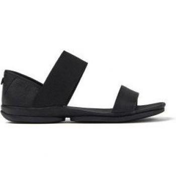 Sandalia Camper Right Nina 21735 Mujer - Negro - Piel Auténtica - Talón Cerrado