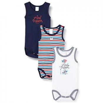 Absorba 6Q60066-RA-Bodys Body, Matelot, 3-6 Meses para Bebés