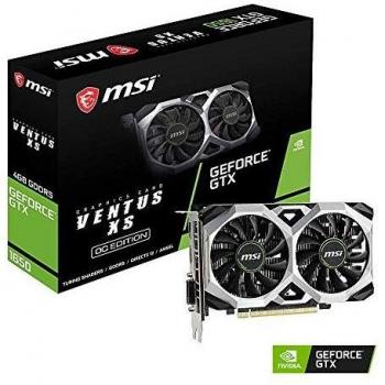 MSI Nvidia GeForce GTX 1650 Ventus XS 4G OC - Tarjeta gráfica