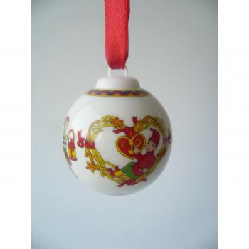 Hutschenreuther Mini-Bala 2011 Botas, diseño de Ole Winther, Porcelana-Minikugel Porcelana diámetro de Navidad/Porcelana de Mini Barco/Mini sfera en porcellana Stivale