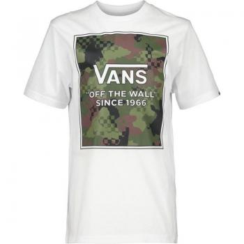 Camiseta Vans Camo Check Blanco