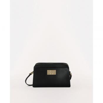 Furla 1927 Bolso De Hombro Pequeño Ares De Piel Negro
