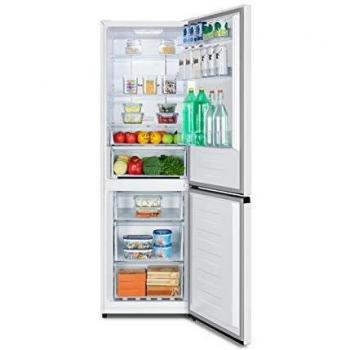 Hisense RB390N4BW2 - Frigorífico Combi No Frost, Capacidad Neta 300 L, 186 cm Alto, Compresor Inverter, Eco Mode, Silencioso 38 dBA, Color Blanco