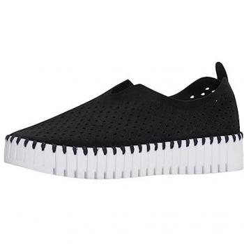 Zapatillas de Mujer Ilse Jacobsen Tulip 3373 Negras, Modelo Textil, Talla 41
