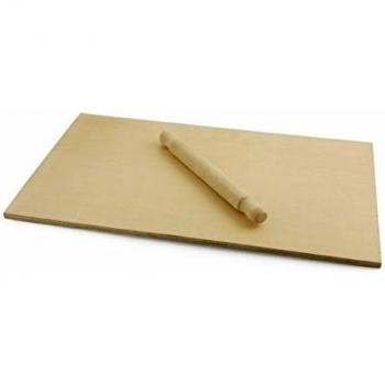 Galileo Casa 2176222 Tabla para Amasar de 48x30x1cm, con Rodillo