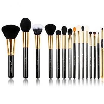 Jessup T093 - Juego de brochas de maquillaje para base de maquillaje, polvos, base de ojos, delineador de ojos, maquillaje de labios