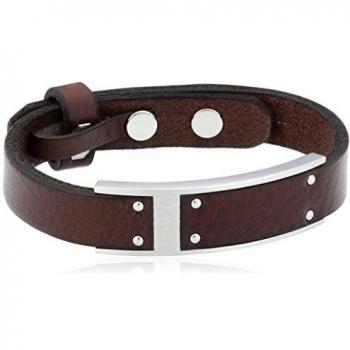 Fossil Pulsera de hombre con acero inoxidable