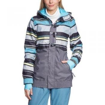 O'Neill Snow Jacke PWFR Nobility Jacket - Chaqueta de esquí para mujer, color gris, talla XL