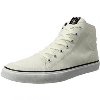 Volcom Hi Fi, Zapatillas de Skateboarding Hombre, Color Blanco, 43 EU