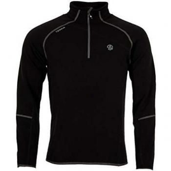 Ternua ® Magik 1/2 Zip M Camiseta, Hombre, Negro, XXL