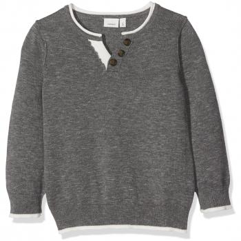 NAME IT Nitfeson Ls Knit Vneck Mini, Suéter para Niños