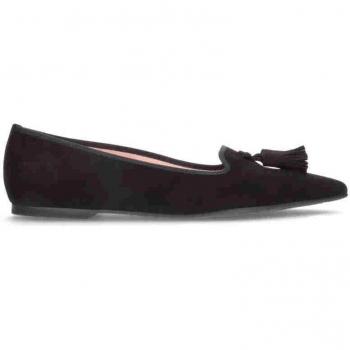 Pretty Ballerinas Mocasines de mujer modelo Ella en ante negro