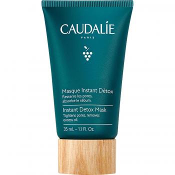 Caudalie Vinergetic C+ Detoxifying Mask 35 ml - detoxifying mask, brightening, anti-fatigue, enriched with vitamin C and antioxidants, suitable for all skin types, helps to clarify and revitalize the complexion