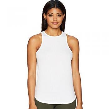 Lolë Sakina Camiseta sin Mangas, Mujer, Blanco