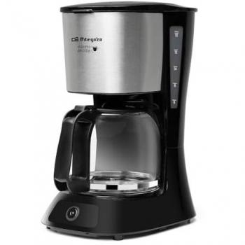 Cafetera de Goteo Orbegozo CG 4515, 15 Tazas, 900W, Jarra de Cristal, Negra