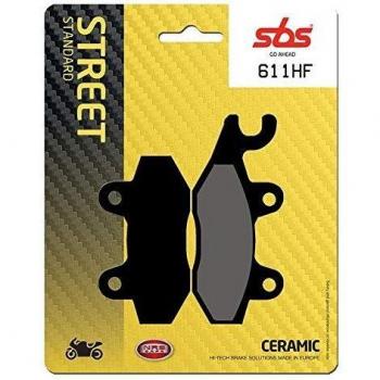 Pastillas de Freno Cerámicas SBS 611HF para Moto y ATV